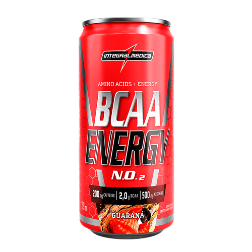 BCAA Energy Drink RTD sabor Guaraná com 269ml - Integral Médica