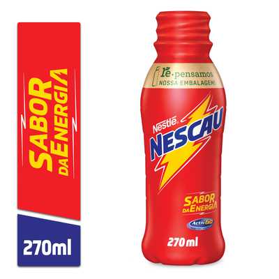 Bebida láctea Nescau sabor chocolate 270ml - Nestle