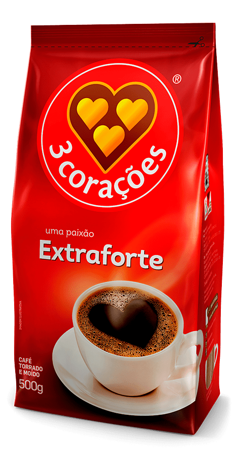 Café extraforte 500g - 3 Corações