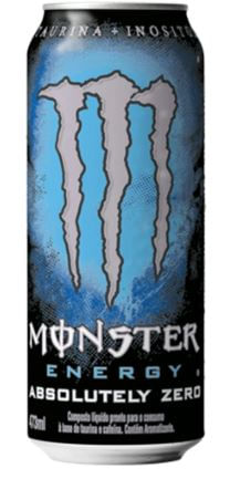 Energético Absolutely zero 473ml - Monster