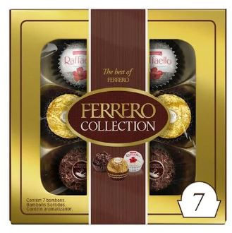 Bombons sortidos Ferrero Collection com 7 unidades - Ferrero