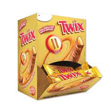 Chocolate ao leite com recheio de caramelo caixa com 18 unidades de 40g - Twix