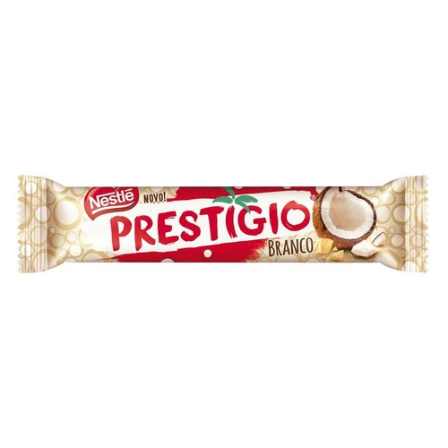 Chocolate Branco com recheio de coco 33g - Prestígio