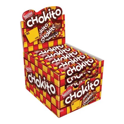 Chocolate caixa com 30 unidades de 32g - Chokito