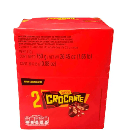 Chocolate crocante caixa com 750g - Garoto