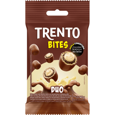 Chocolate Duo com 40g - Trento Bites