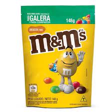 Confeito sabor Amendoim Pacote com 148g - M&M