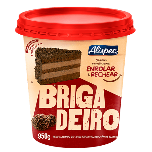 Brigadeiro Pote com 950g - Alispec