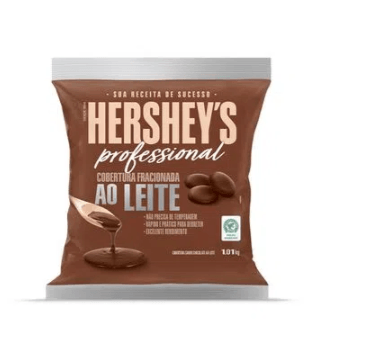 Cobertura fracionada em formato de moeda sabor ao leite 1,01kg - Hershey's