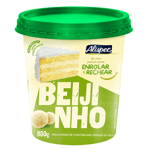 Recheio sabor Beijinho com 900g - Alispec