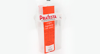 Copo descartável supremo 150ml pacote com 50 unidades - Prafesta