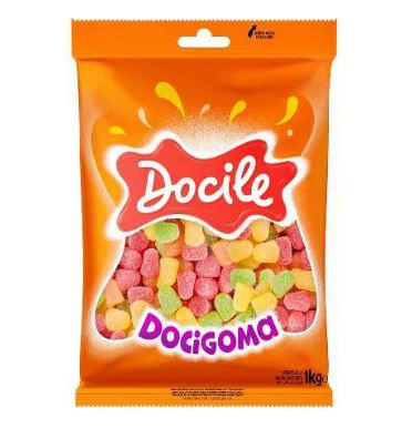 Bala de goma sortida 1kg - Docile