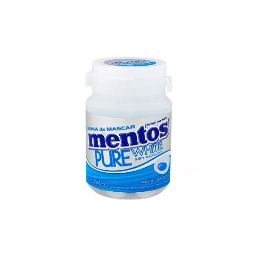 Chiclete Pure Fresh White Garrafa 56g - Mentos