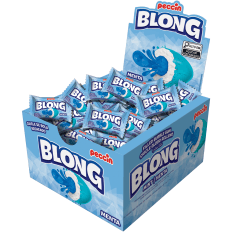 Chiclete sabor Menta Azul com 200g - Blong