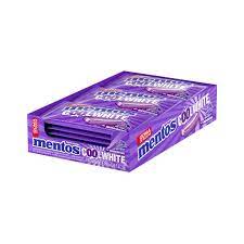 Chicletes Pure Fresh sabor Cool White Blue Raspberry caixa c/15unidades de 8,5g - Mentos