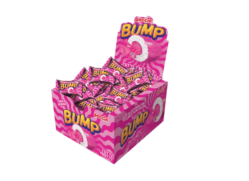 Chicletes sabor Tutti Frutti com 140g - Bump