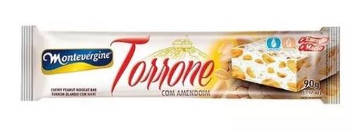 Doce tipo torrone com amendoim 90g - Montevergine