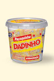 Paçoca de Rolha Pote com 50 unidades de 15g - Dadinho