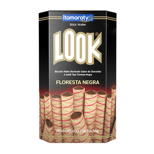 Stick Wafer Sabor Floresta Negra com 55g - Look