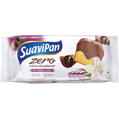 Bolo Zero Mesclado 250g - SuaviPan