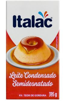 Leite condensado semidesnatado 395g - Italac