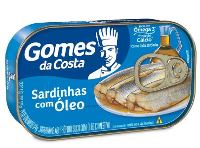 Sardinha com óleo 125g - Gomes da Costa