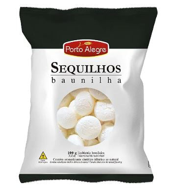 Sequilho sabor baunilha 100g - Porto Alegre