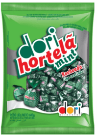 Bala recheada sabor Hortela com 600g - DORI