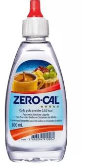 Adoçante líquido 100ml - Zero-Cal