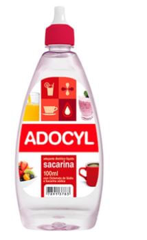 Adoçante líquido sacarina 100ml - Adocyl