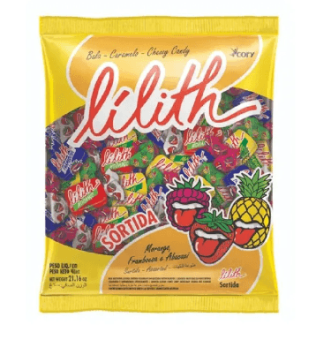 Bala sabor sortido com 500g - Lilith