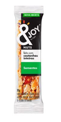 Barra de cereal com sementes 30g - Nuts&Joy