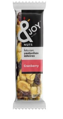 Barra de cereal de cranberry 30g - Nuts&Joy