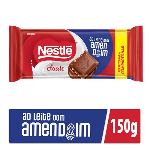 Barra de chocolate Classic sabor Amendoim 150g - Nestle