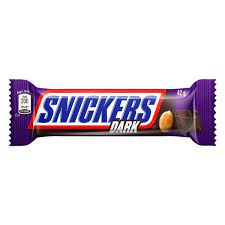 Barra de chocolate sabor Dark com 42g - Snickers