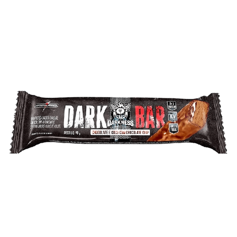 Barra sabor Chocolate ao Leite com Chocolate Chips 90g - Darkness Dark Bar