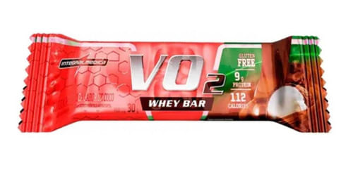 Barra sabor Coco 30g - Integral Médica VO2 Whey Bar