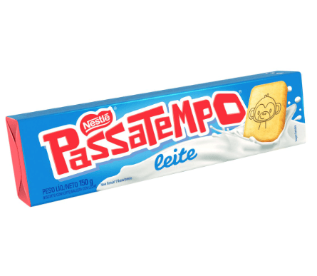 Biscoito ao leite com 150g - Passa Tempo