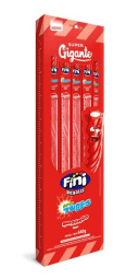 Tubes Super Gigante sabor Morango Citrico Display com 24unidades - Fini