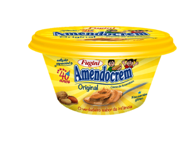 Creme de amendoim original Amendocrem 200g - Fugini