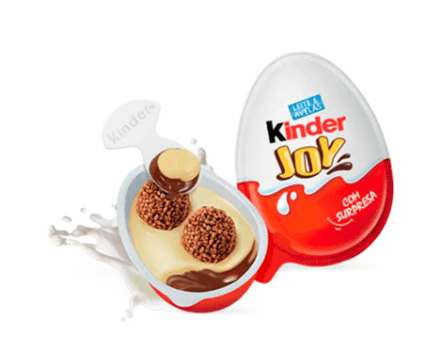 Kinder ovo com surpresa sabor leite e cacau com 20g - Kinder Joy