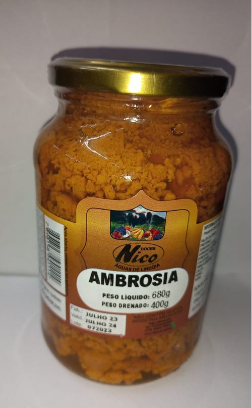 Doce Ambrosia de 680g - Nico