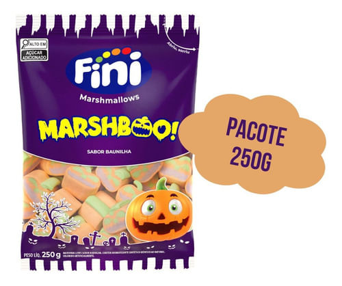 Marshmallow Marshboo pacote com 250g