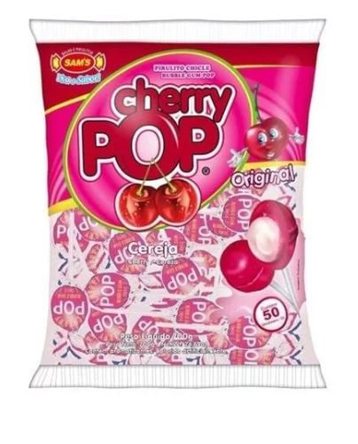 Pirulito Cherry Pop sabor cereja - Sam's