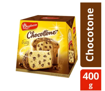 Chocottone com gotas de chocolate 400g - Bauducco