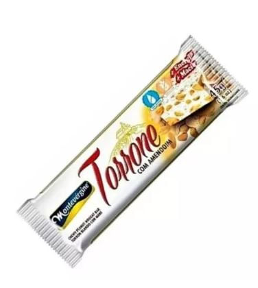 Doce tipo torrone com amendoim 45g - Montevergine