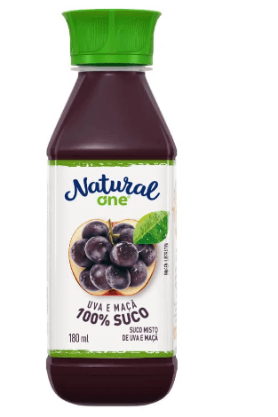 Suco de uva com maçã 180ml - Natural One