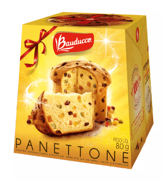 Panettone mini 80g - Bauducco