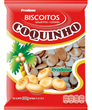 Biscoito coquinho  400g - Prodasa