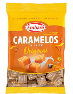 Caramelos de leite original 150g - Embaré